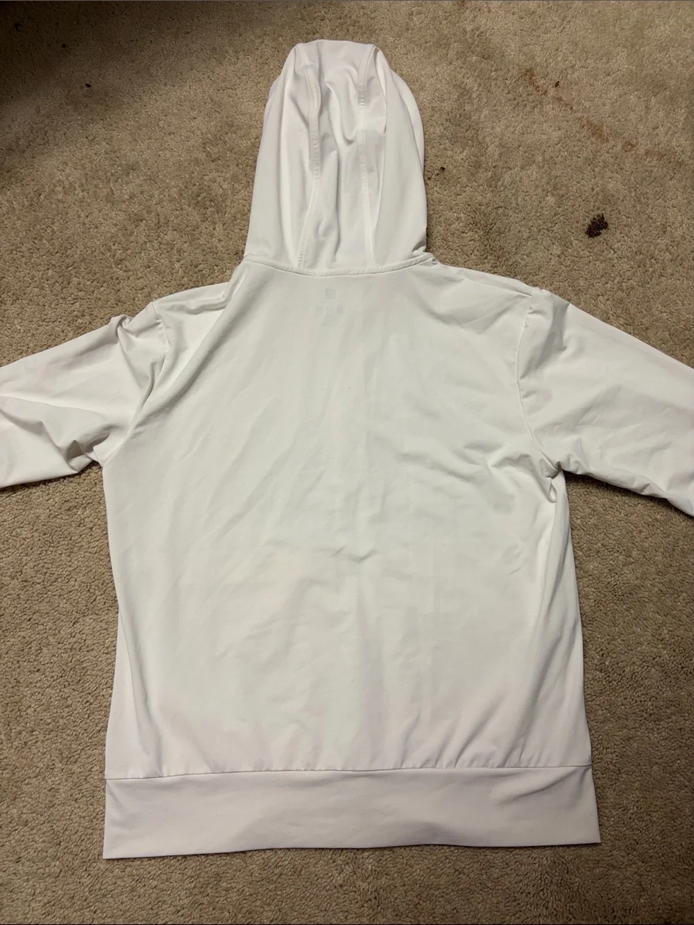 Women’s Lightweight Hooded Jacket - White and Mint